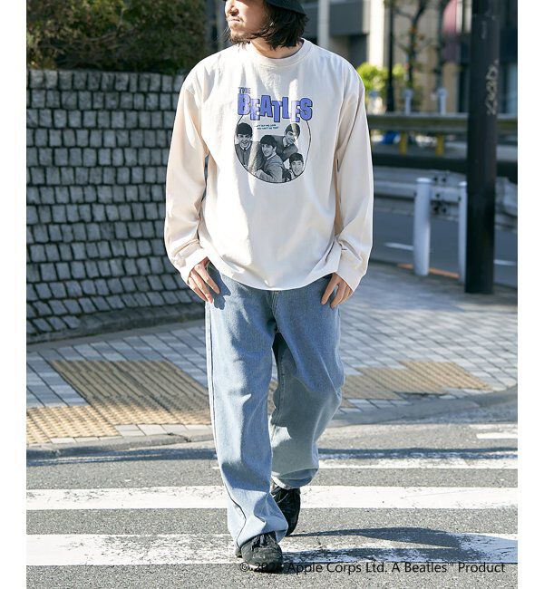 VENCE share style「THE BEATLES ザ ビートルズ サークルフォトロンＴ」|Tシャツ・カットソー|