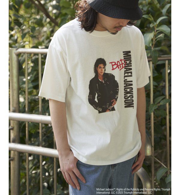 VENCE share style「Michael Jackson マイケル・ジャクソン BADプリントTee」|Tシャツ・カットソー|
