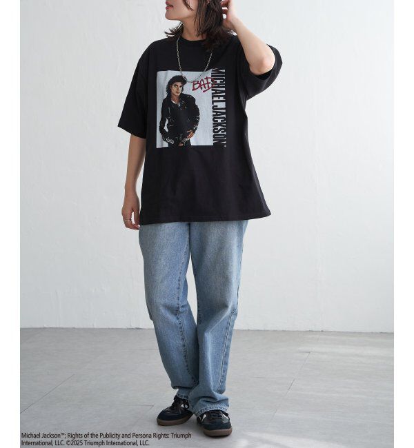 VENCE share style「Michael Jackson マイケル・ジャクソン BADプリントTee」|Tシャツ・カットソー|