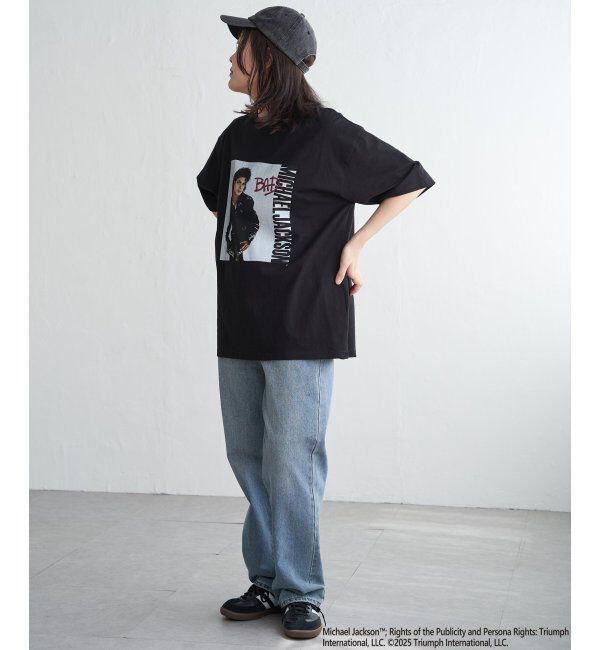 VENCE share style「Michael Jackson マイケル・ジャクソン BADプリントTee」|Tシャツ・カットソー|