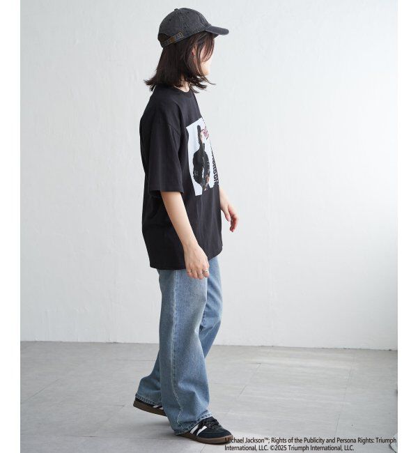 VENCE share style「Michael Jackson マイケル・ジャクソン BADプリントTee」|Tシャツ・カットソー|