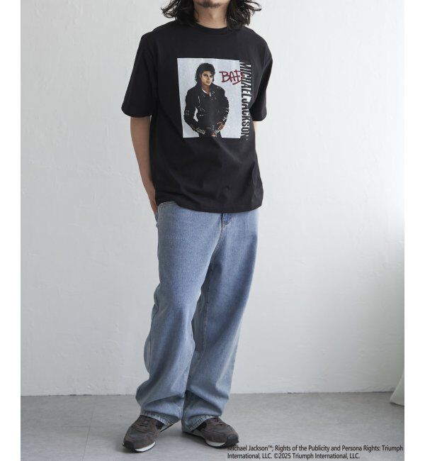 VENCE share style「Michael Jackson マイケル・ジャクソン BADプリントTee」|Tシャツ・カットソー|