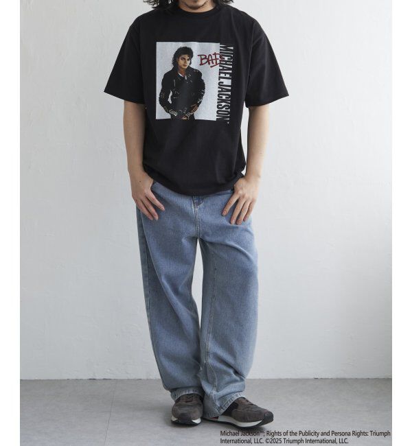 VENCE share style「Michael Jackson マイケル・ジャクソン BADプリントTee」|Tシャツ・カットソー|