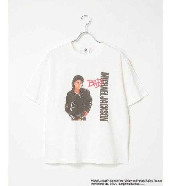 VENCE share style「Michael Jackson マイケル・ジャクソン BADプリントTee」|Tシャツ・カットソー|