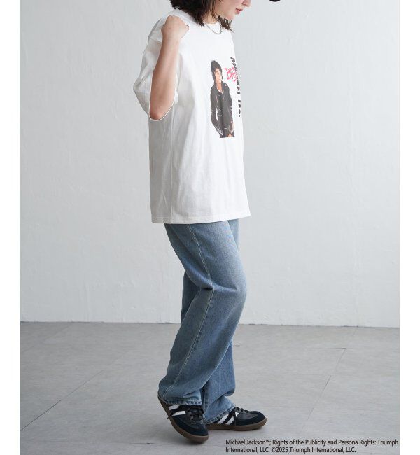 VENCE share style「Michael Jackson マイケル・ジャクソン BADプリントTee」|Tシャツ・カットソー|