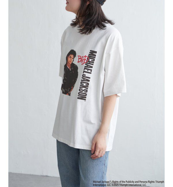 VENCE share style「Michael Jackson マイケル・ジャクソン BADプリントTee」|Tシャツ・カットソー|