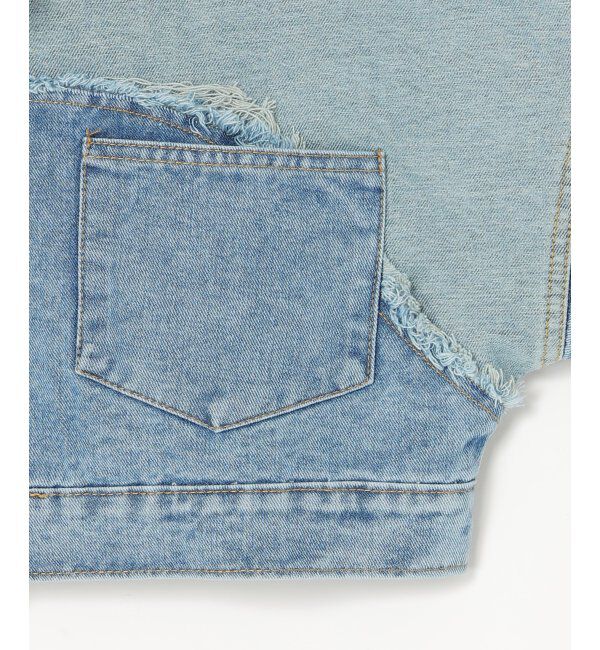 VENCE share style「クロップド丈Gジャン」|ブルゾン・スタジャン|