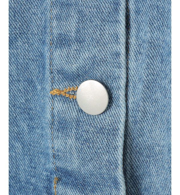 VENCE share style「クロップド丈Gジャン」|ブルゾン・スタジャン|