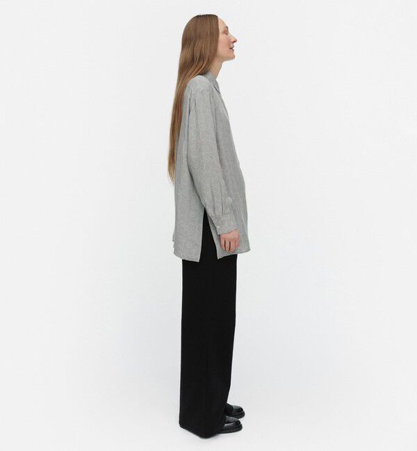 Marimekko「Runsas Piirto Unikko シャツ」|シャツ・ブラウス|