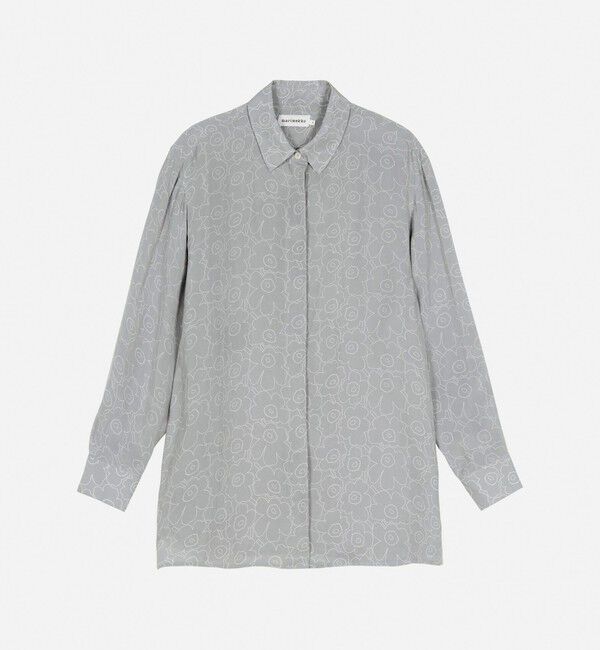 Marimekko「Runsas Piirto Unikko シャツ」|シャツ・ブラウス|