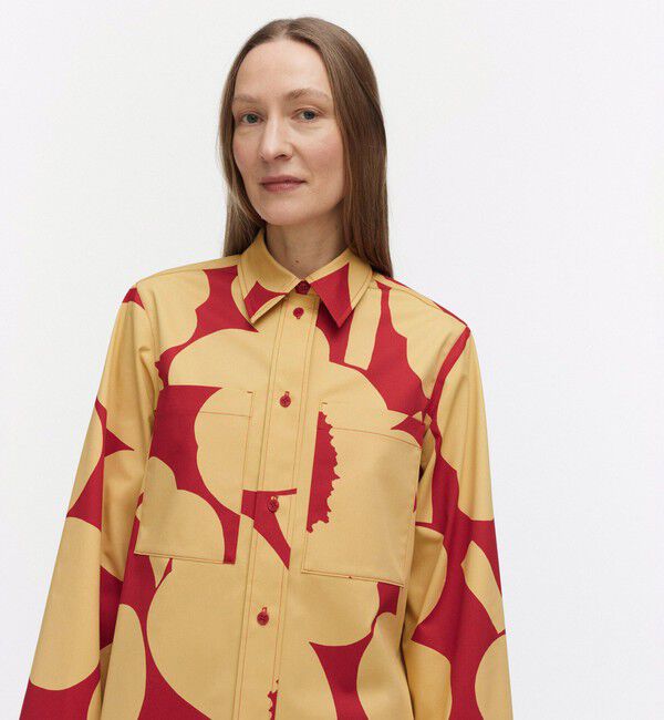 Marimekko「Maaria Unikko シャツ」|シャツ・ブラウス|