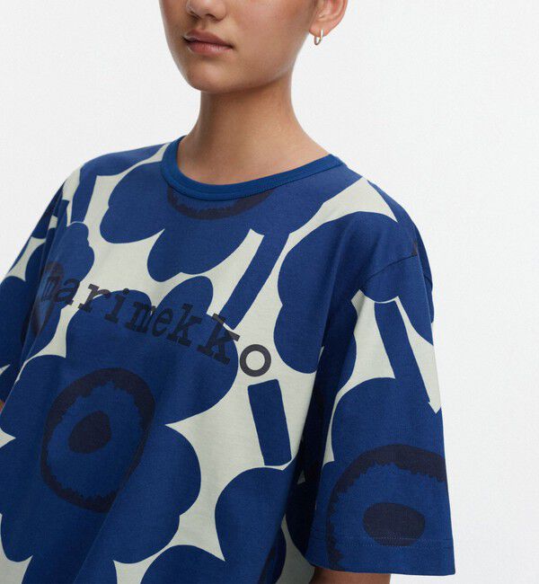Marimekko「Vihne Unikko Tシャツ」|シャツ・ブラウス|