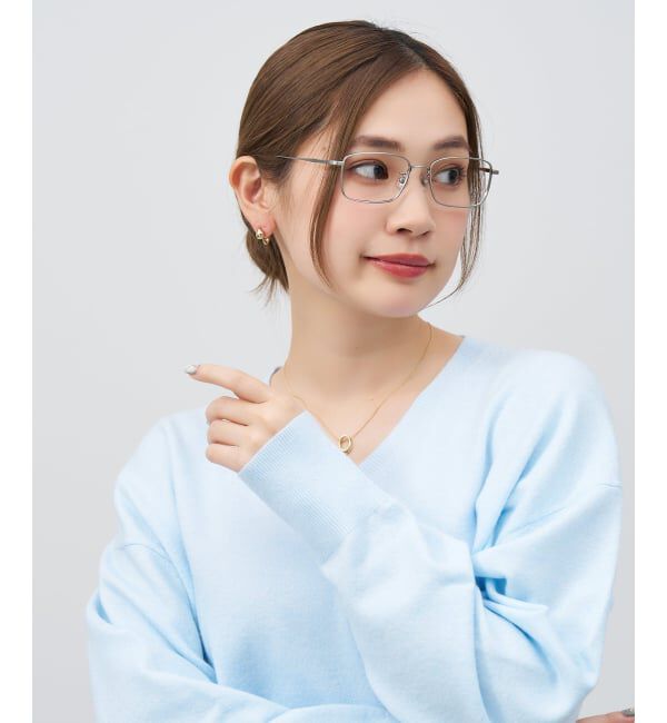  「ウェリントン型 メガネ | メタル 軽量 鼻パッド 眼鏡 伊達めがね 度付き Zoff｜CLASSIC レンズ交換券付」|メガネ|