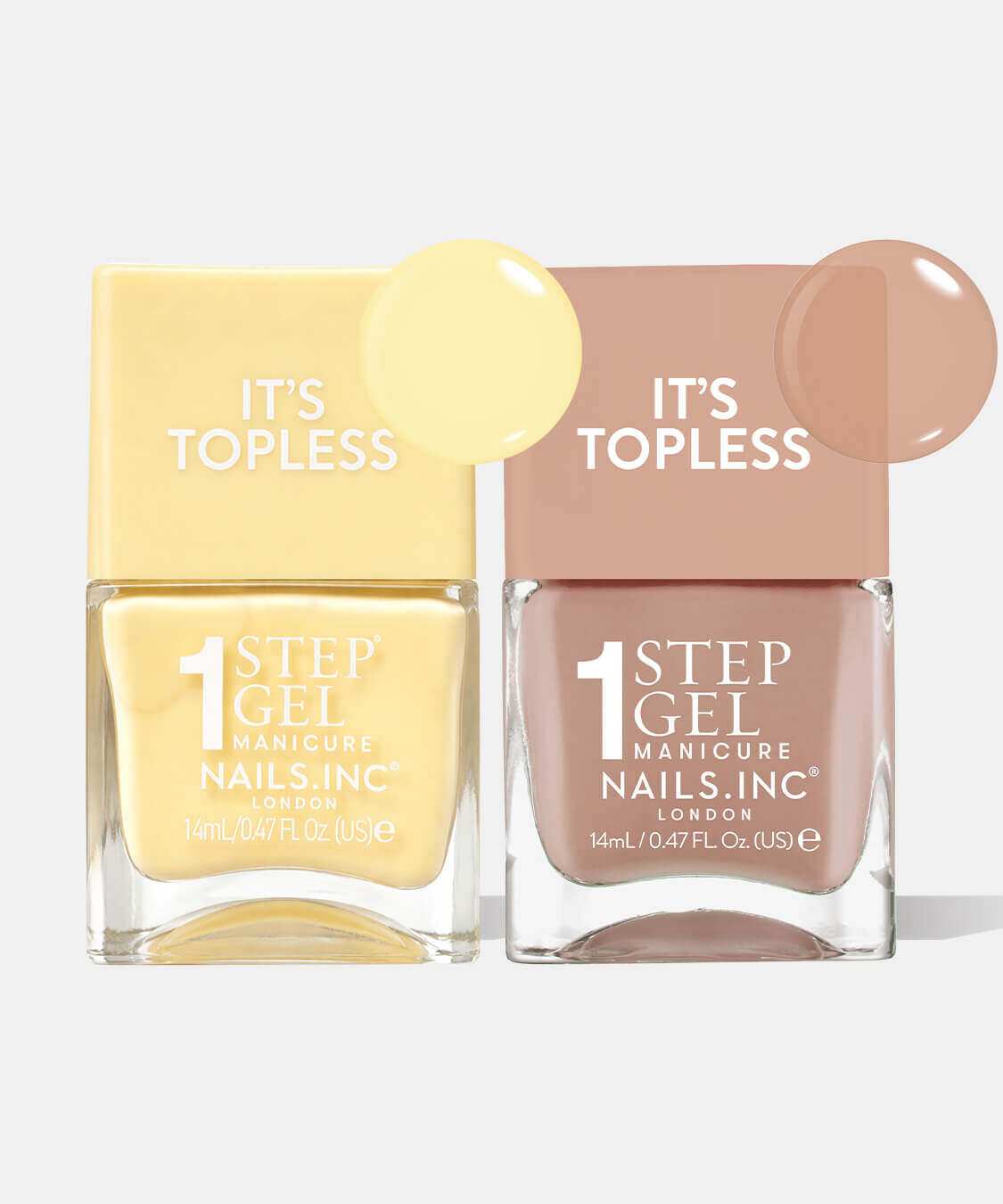 NAILS INC「1 STEP MANICURE Butter Creme Duo」|ネイルカラー|ﾊﾞﾀｰ ｸﾘｰﾑ ﾃﾞｭｵ