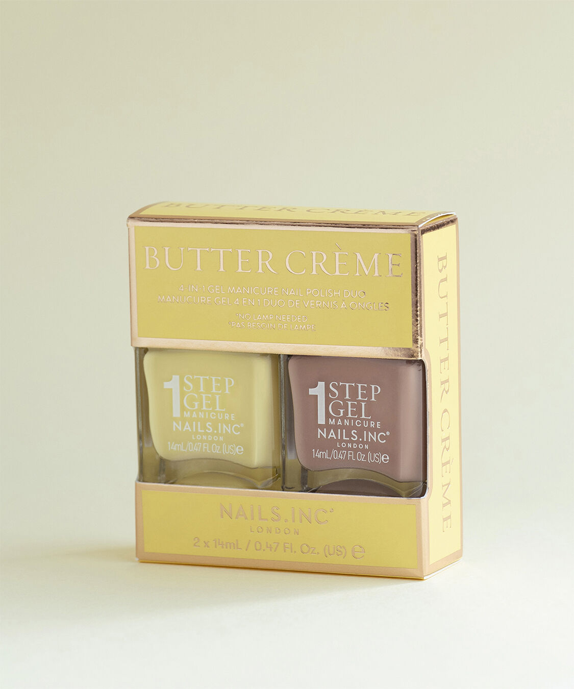NAILS INC「1 STEP MANICURE Butter Creme Duo」|ネイルカラー|