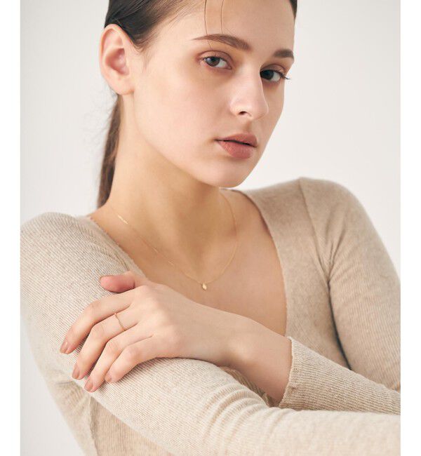 ete「[レイヤード] K10YG ベネチアンチェーン リング」|リング|