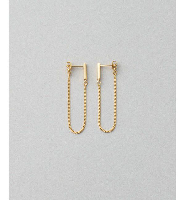 Jouete「ピアス チェーン」|ピアス|イエローゴールド