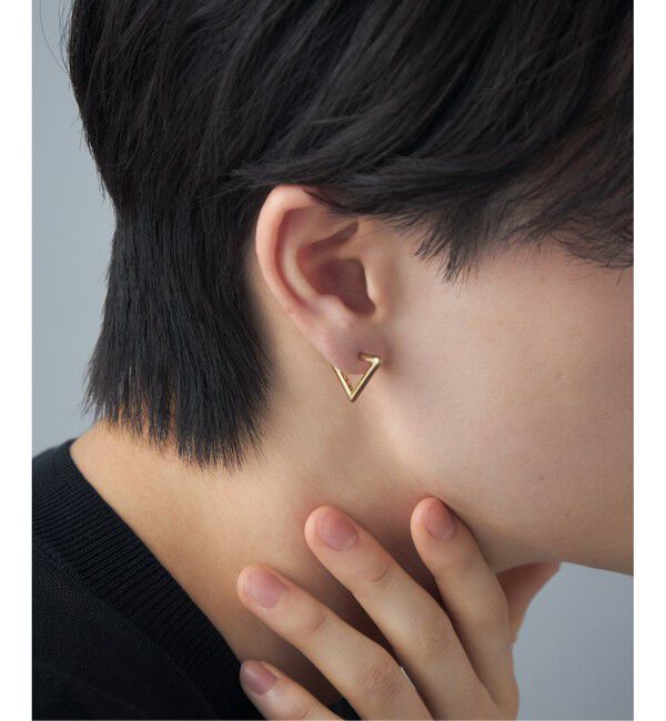 Jouete「[スナップピアス] トライアングル」|ピアス|
