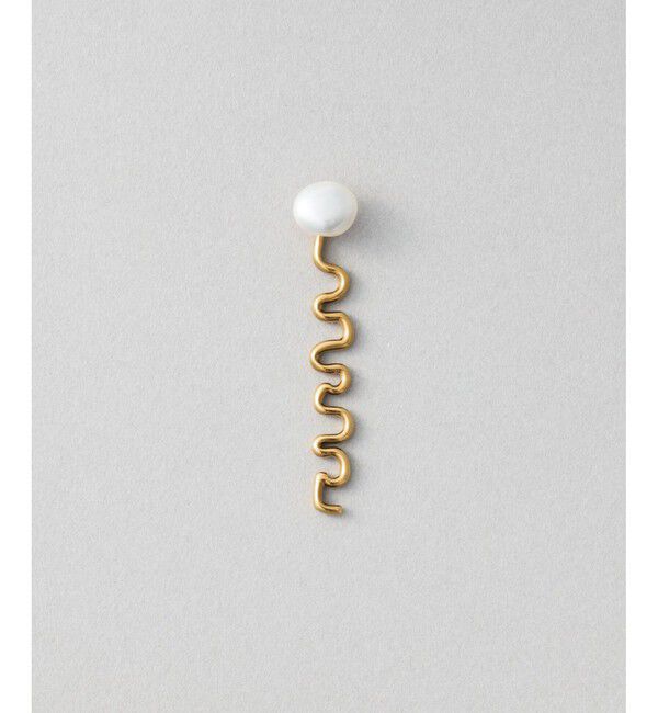 Jouete「[モーラ] ピアス パール」|ピアス|ブラウン