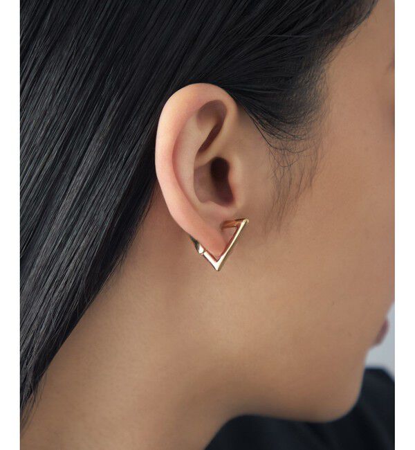 Jouete「[スナップイヤリング] トライアングル」|イヤリング|