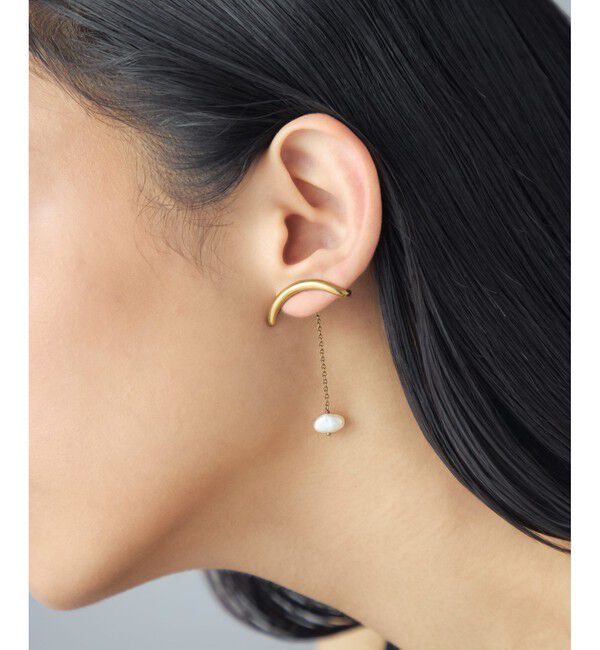 Jouete「[モーラ] イヤークリップ パール」|イヤーカフ|