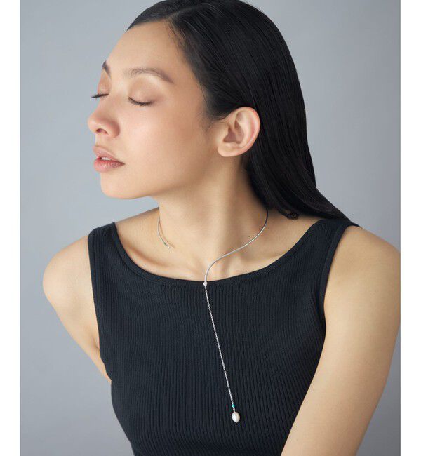 Jouete「[モーラ] チョーカー パール&times;ターコイズ」|ネックレス|