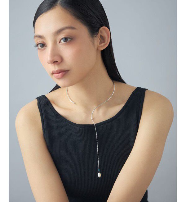 Jouete「[モーラ] チョーカー パール&times;ターコイズ」|ネックレス|