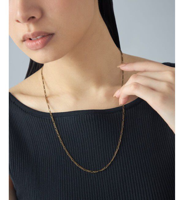 Jouete「ロングネックレス フィガロチェーン」|ネックレス|