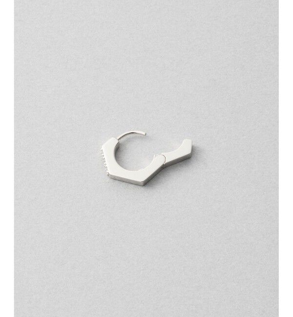 Jouete「[スナップピアス] ヘキサゴン ジルコニア」|ピアス|