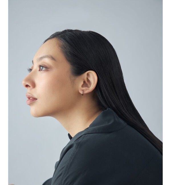 Jouete「[スナップイヤリング] ヘキサゴン ジルコニア」|イヤリング|