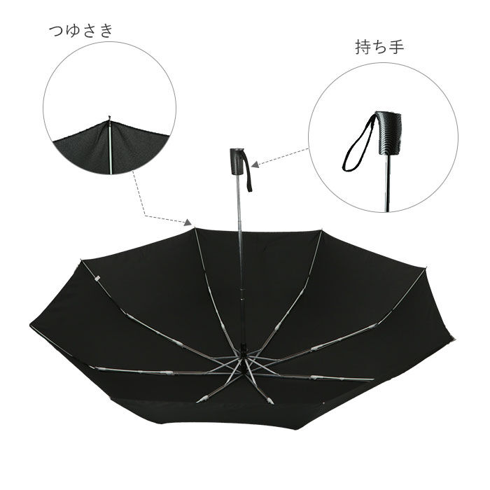 BACKYARD FAMILY「折りたたみ傘 自動開閉 メンズ 通販 大きい 折り畳み傘 耐風 強風対応 65cm シンプル 無地」|傘|
