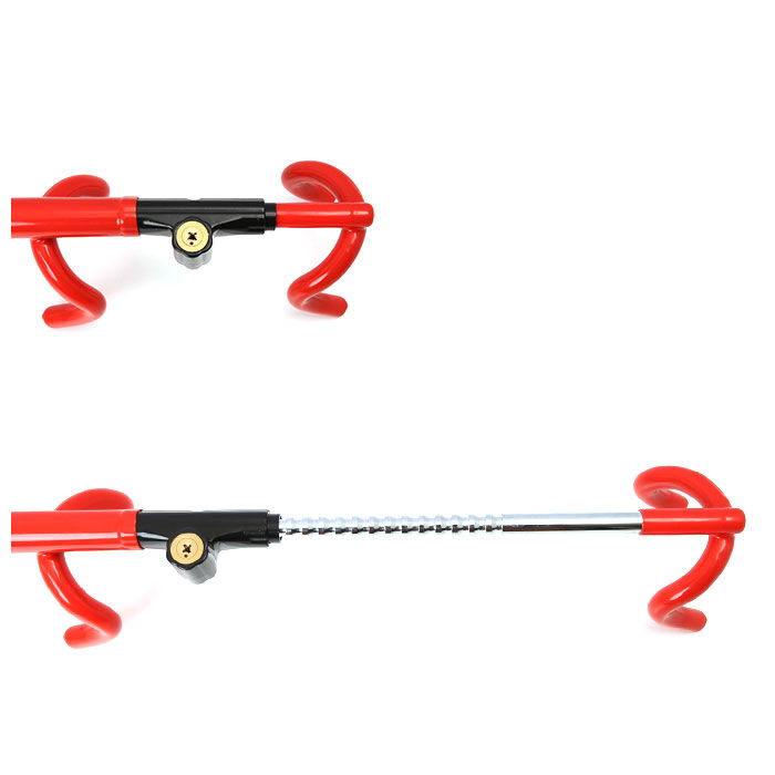 BACKYARD FAMILY「ハンドルロック 車 通販 盗難防止 車両盗難 対策 ダブル ダブルロック式 がっちり ロック」|その他|