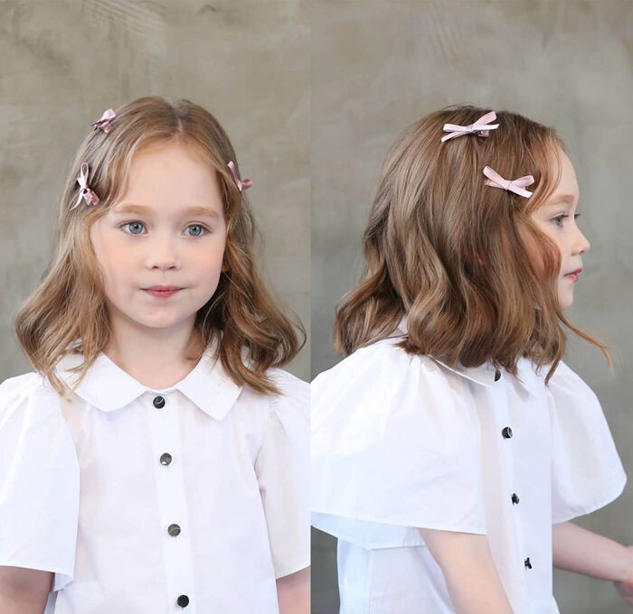 BACKYARD FAMILY「ヘアクリップ キッズ 3個セット 通販 ヘア クリップ 68232302 ランランリボンヘアピン」|その他|