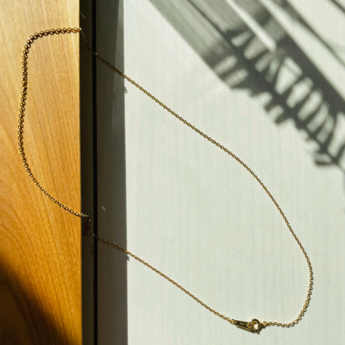 BACKYARD FAMILY「ネックレス 18金 K18 検定刻印 通販 国産 日本製 チェーン チェーンネックレス あずき」|その他|