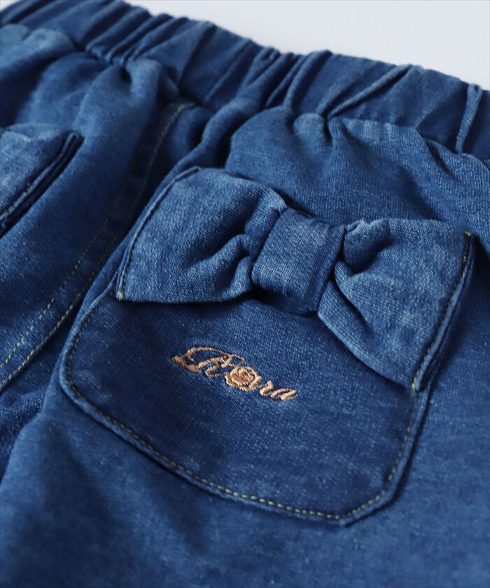 BACKYARD FAMILY「Rora デニムパンツ 通販 ローラ ラピス ジーンズ パンツ ロールアップデニム キッズ 女の子」|その他|