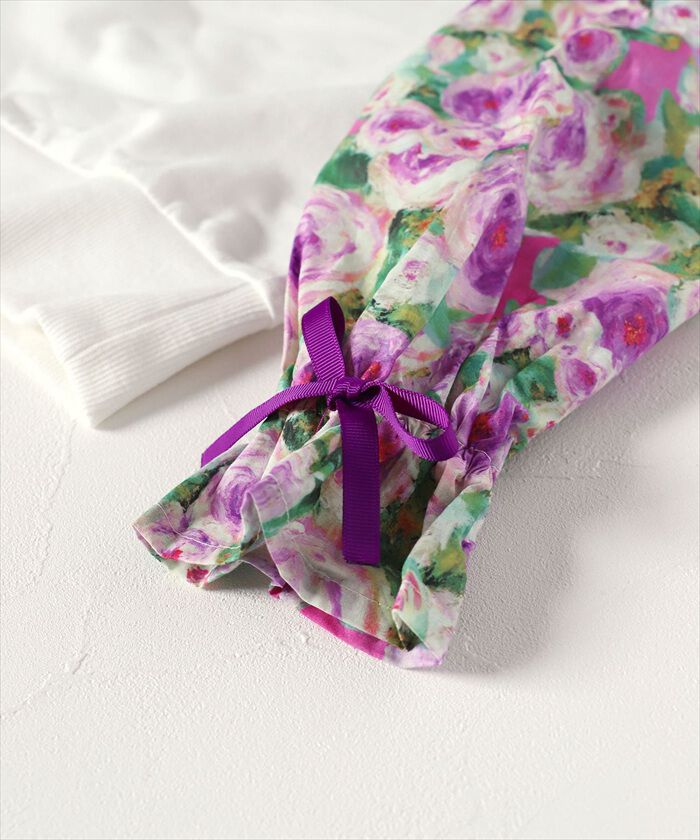 BACKYARD FAMILY「Rora トップス 通販 ローラ シャル トレーナー スウェットシャツ キッズ 子供 女の子 長袖」|その他|