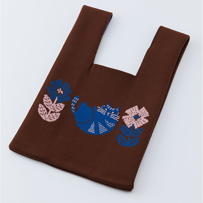 BACKYARD FAMILY「ニットバッグ ミニトート 通販 トートバッグ 小さめ サブバッグ ミニ ニット バッグ」|トートバッグ|