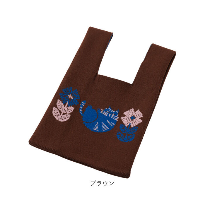 BACKYARD FAMILY「ニットバッグ ミニトート 通販 トートバッグ 小さめ サブバッグ ミニ ニット バッグ」|トートバッグ|