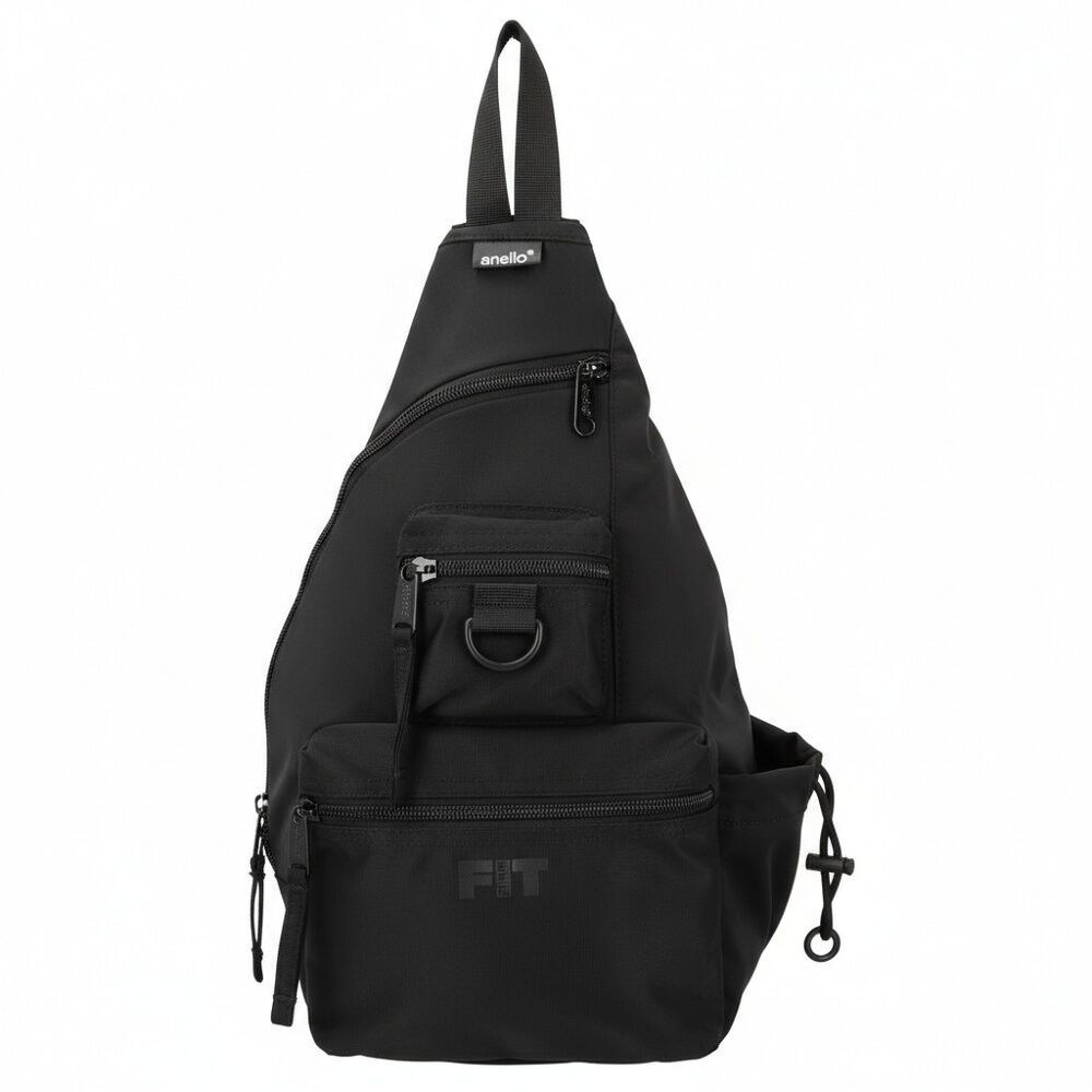 anello「アネロ anello ボディバッグ AGB5123 通販 ボディーバッグ ワンショルダーバッグ」|その他|ブラック1