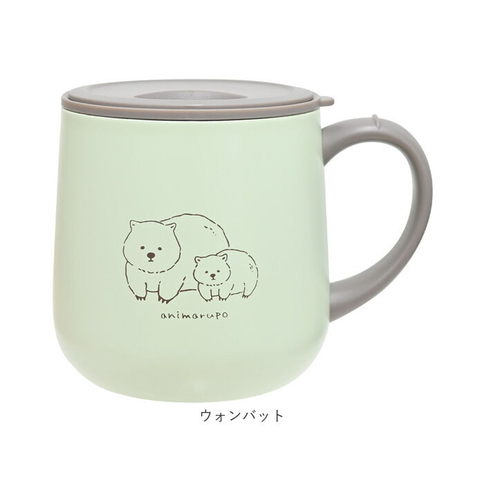 BACKYARD FAMILY「animarupo アニマルポ ステンレスマグ 通販 マグ カップ コップ 保温マグカップ 保温」|食器・キッチングッズ|
