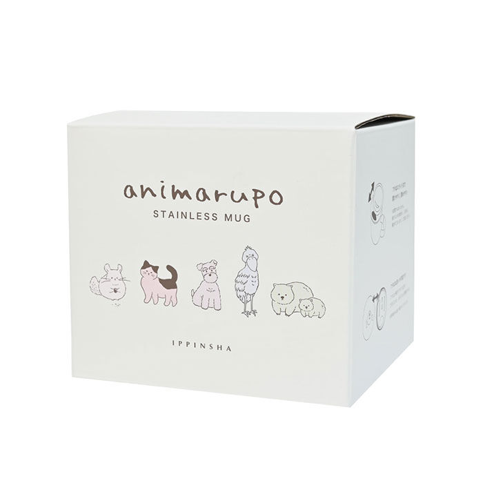 BACKYARD FAMILY「animarupo アニマルポ ステンレスマグ 通販 マグ カップ コップ 保温マグカップ 保温」|食器・キッチングッズ|