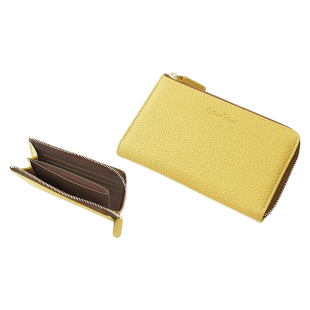 BACKYARD FAMILY「ブランポム 長財布 通販 Blanc Pomme 本革 財布 ロング 大容量 サイフ さいふ」|その他|イエロー1