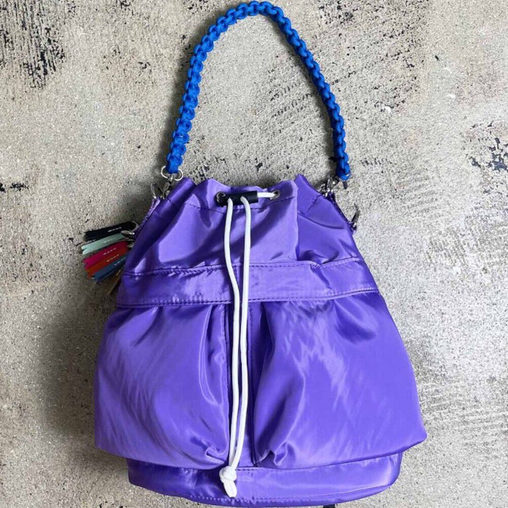 BACKYARD FAMILY「cheek バッグ チーク C23003 通販 トートバッグ 2way トート ショルダーバッグ」|トートバッグ|パープル1