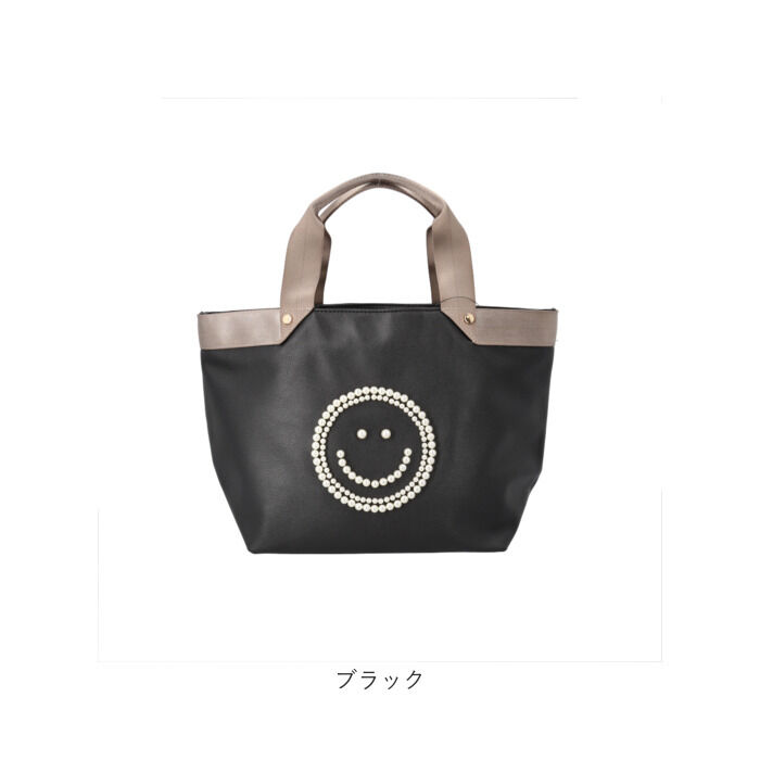 BACKYARD FAMILY「cooco スマイル バッグ 通販 クーコ トートバッグ トート 手提げバッグ レディース 小さめ」|トートバッグ|