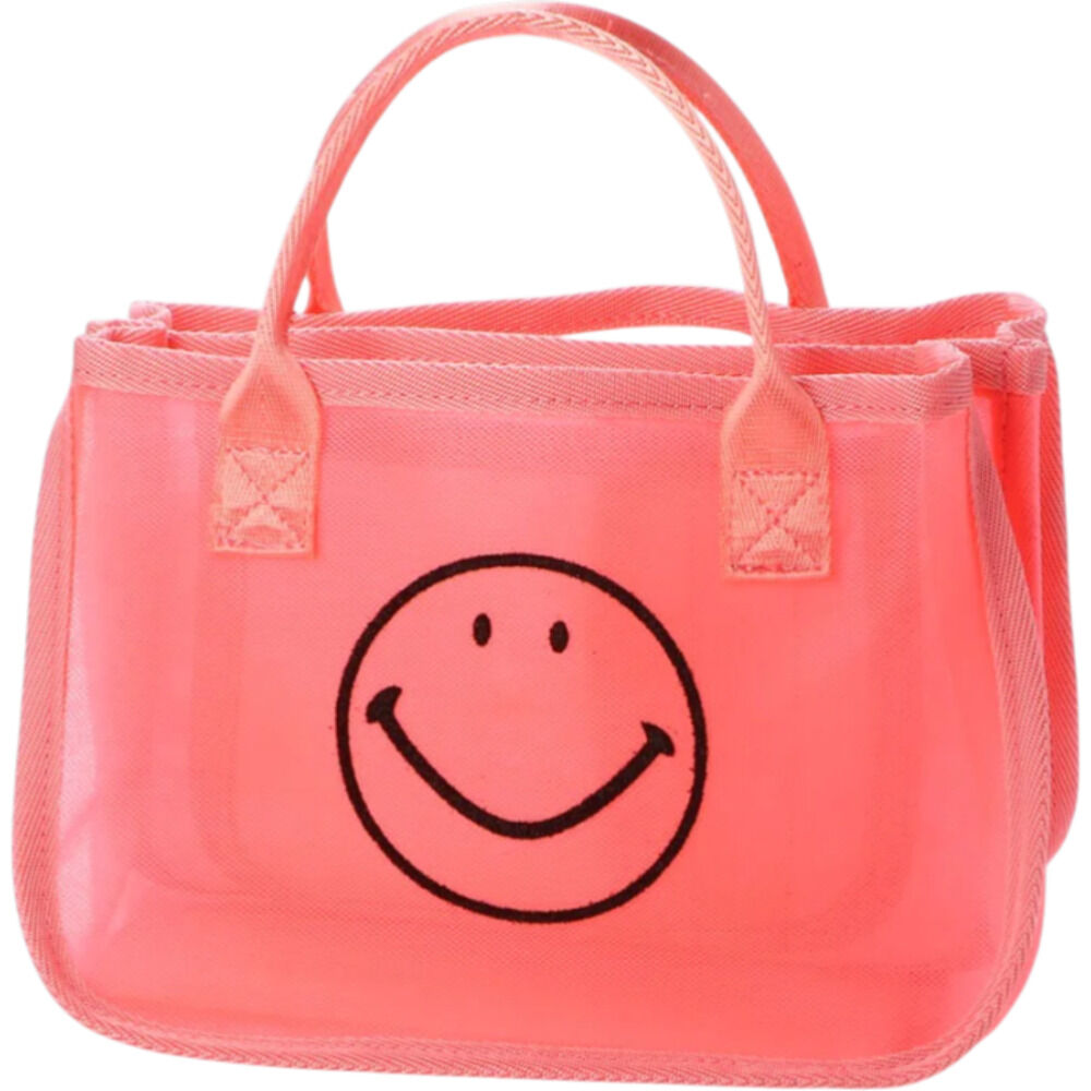 cache cache「カシュカシュ cachecache バッグ 01-00-68310 通販 スマイルモチーフ」|その他|ピンク1