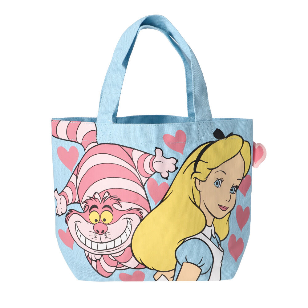 BACKYARD FAMILY「ミニトートバッグ キャラクター 通販 カラーマチ付きバッグ トートバッグ ランチトートバッグ」|トートバッグ|ブルー1