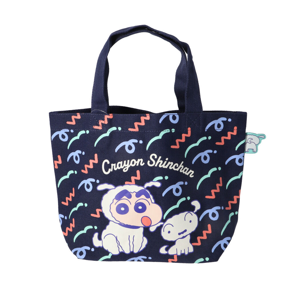 BACKYARD FAMILY「ミニトートバッグ キャラクター 通販 カラーマチ付きバッグ トートバッグ ランチトートバッグ」|トートバッグ|ブルー2