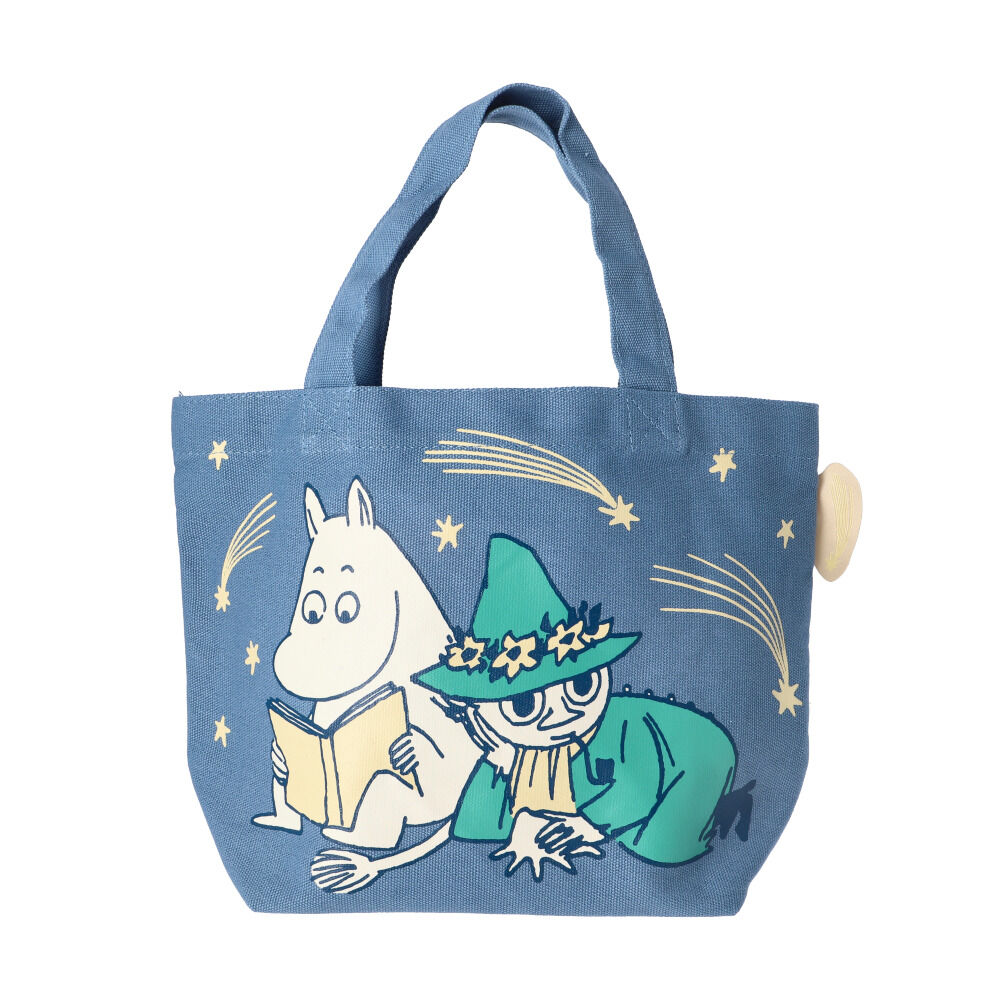 BACKYARD FAMILY「ミニトートバッグ キャラクター 通販 カラーマチ付きバッグ トートバッグ ランチトートバッグ」|トートバッグ|ブルー4