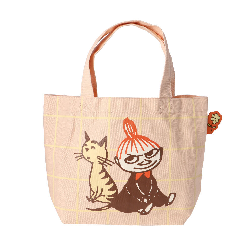 BACKYARD FAMILY「ミニトートバッグ キャラクター 通販 カラーマチ付きバッグ トートバッグ ランチトートバッグ」|トートバッグ|オレンジ1