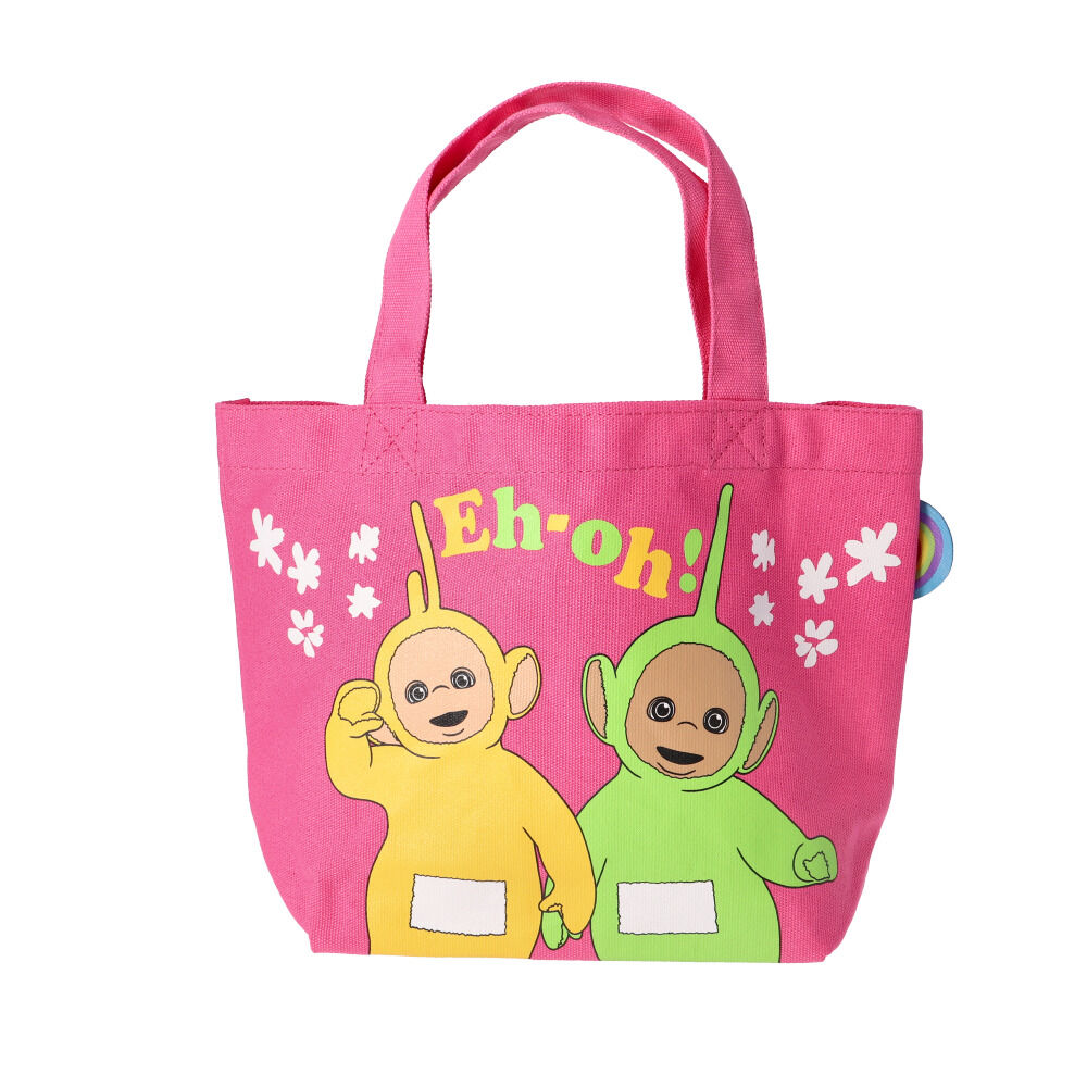 BACKYARD FAMILY「ミニトートバッグ キャラクター 通販 カラーマチ付きバッグ トートバッグ ランチトートバッグ」|トートバッグ|ピンク2